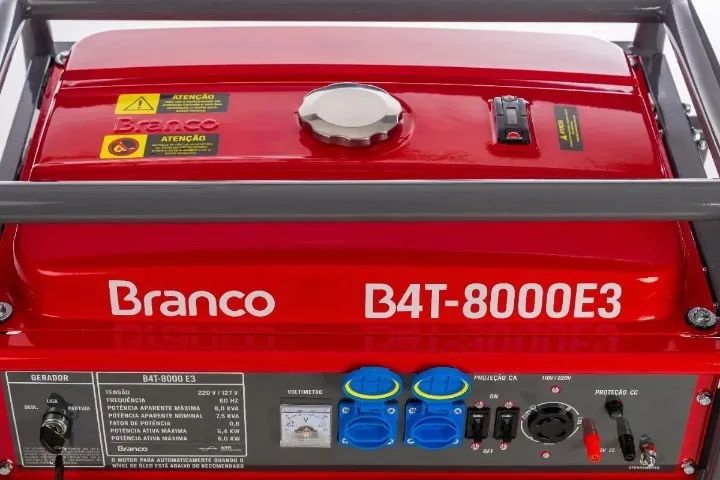 Gerador De Energia À Gasolina 8,0kva 15hp 220v Trifásico - Foto 3