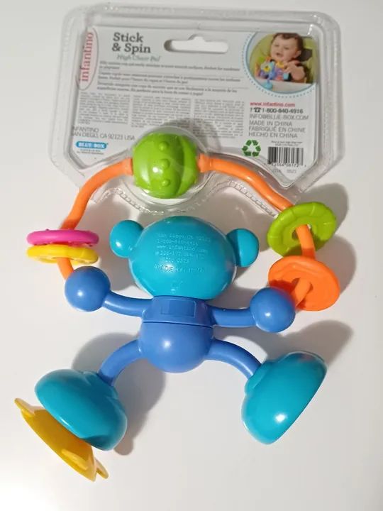 Brinquedo Infantil Stick & Spin - Infantino - Foto 2