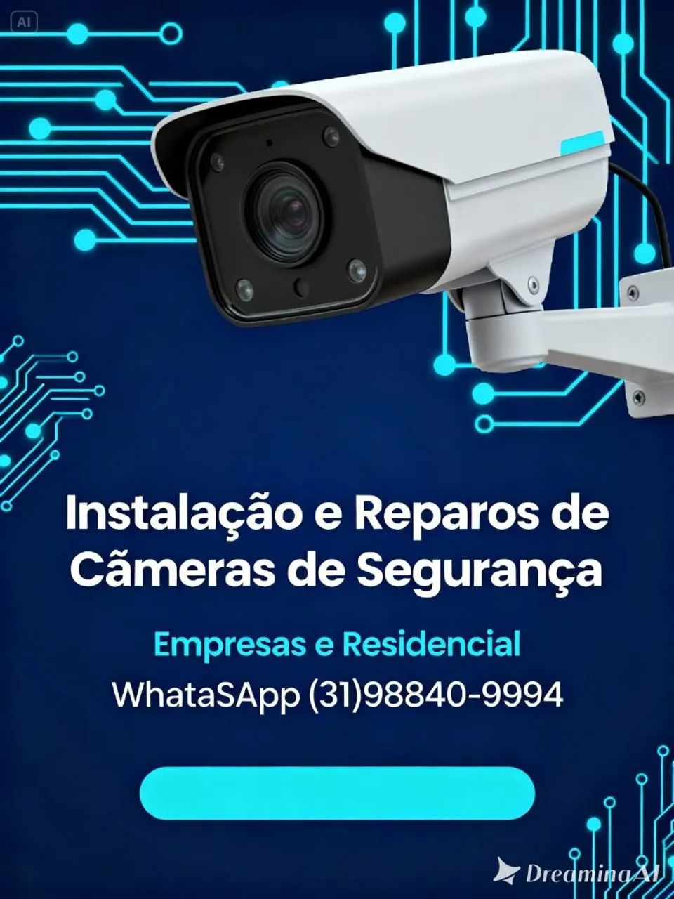 Instalação de Câmeras e Manutenção 