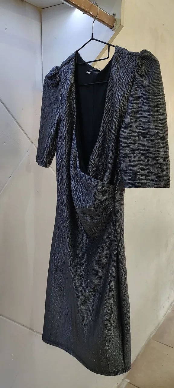 Vestido maravilhoso tecido poliamida 