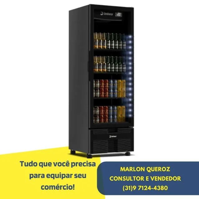 Cervejeira 454L Porta de Vidro Imbera Nova