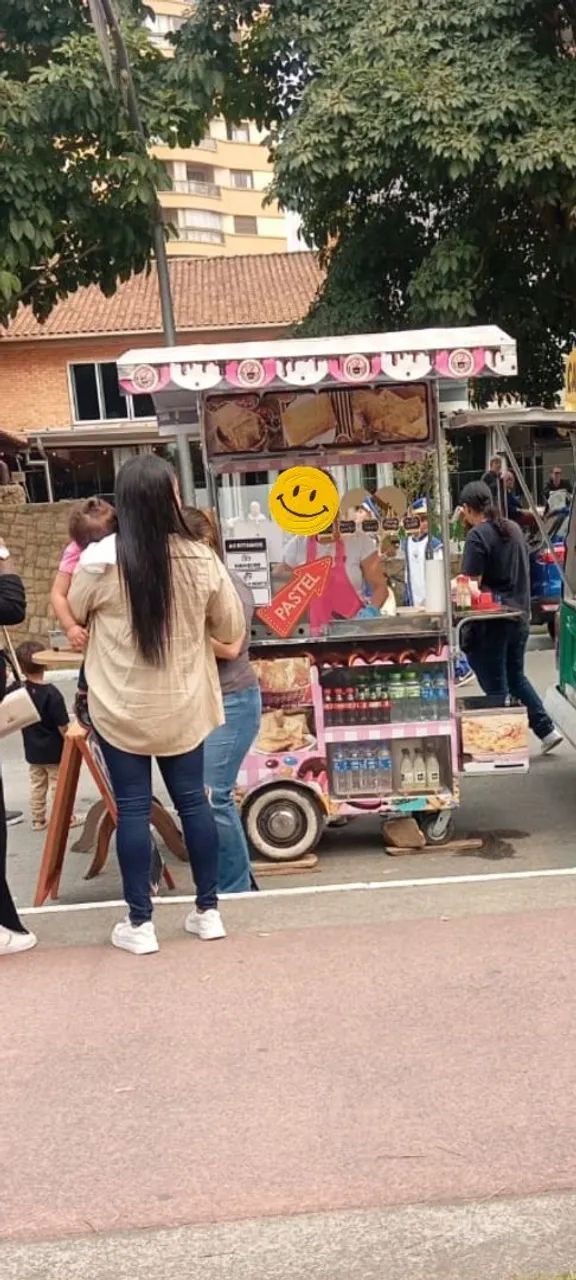Carrinho Food Kombi para venda de Pastel, Salgados e Batatas Completo? - Foto 3