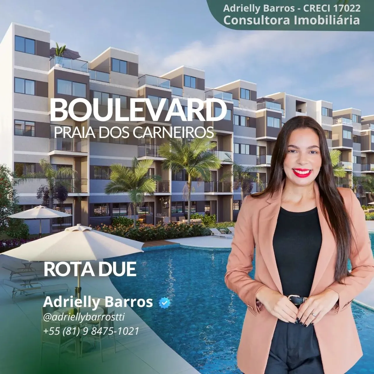 Flats em Carneiros a venda | Boulevard Rota DUE