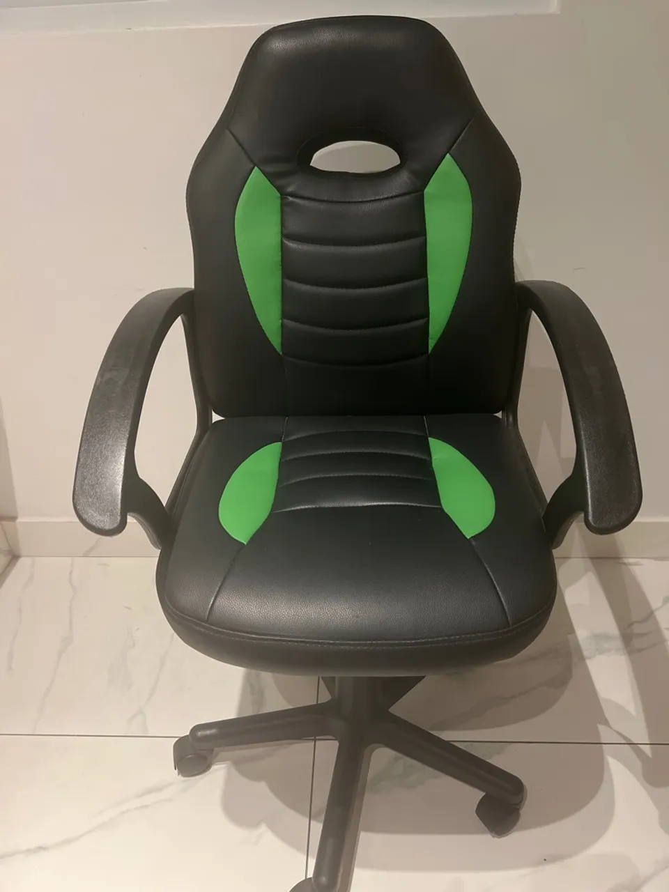 Cadeira Gamer Ergonômica - Preto e Verde