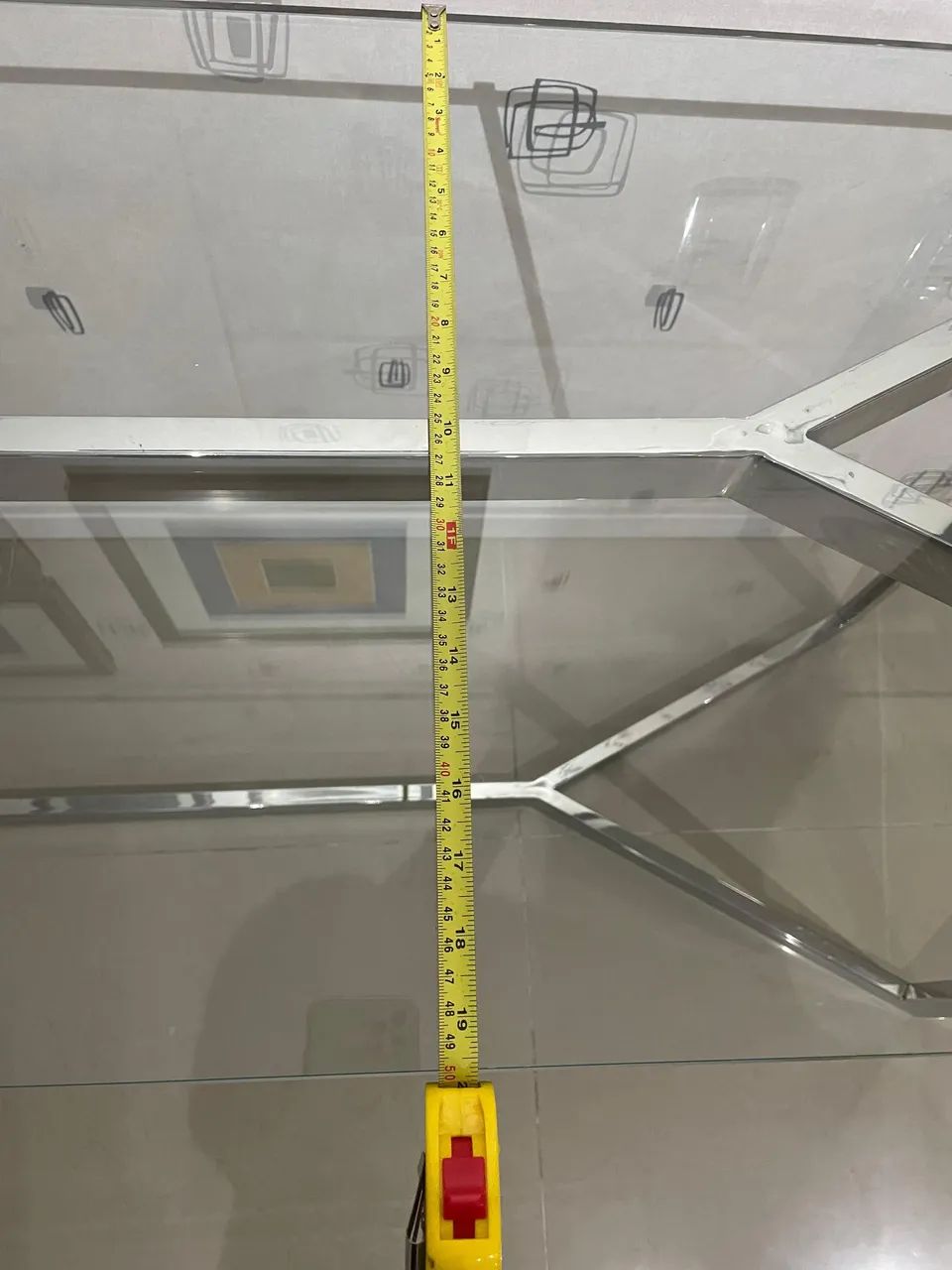 APARADOR INOX é VIDRO - Foto 4