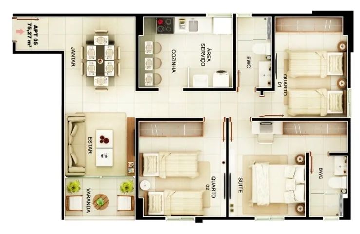 APARTAMENTOS PARA VENDER EM FRENTE A UFCG - Foto 5