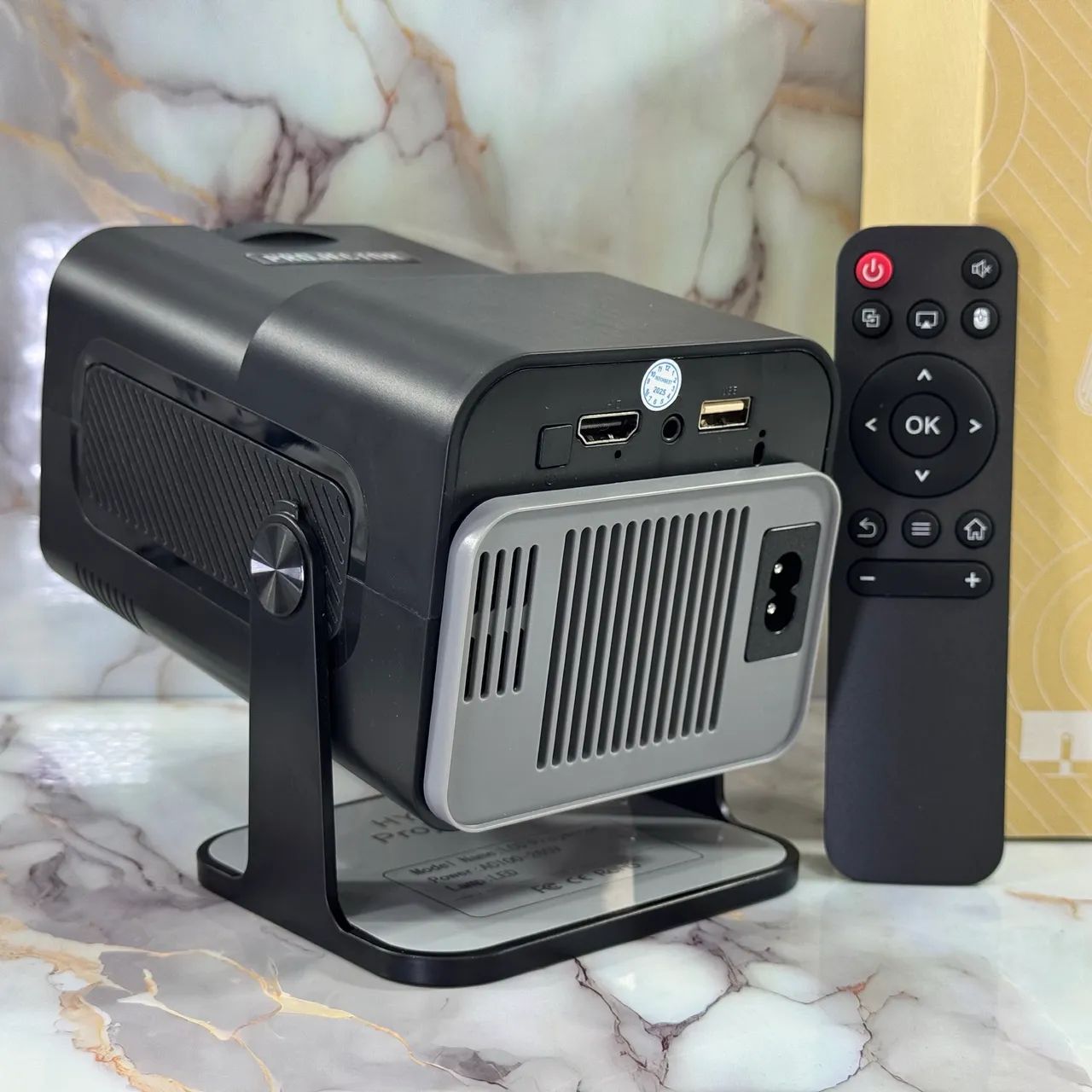 Android Projetor smart com bluetooth e Wi-Fi 