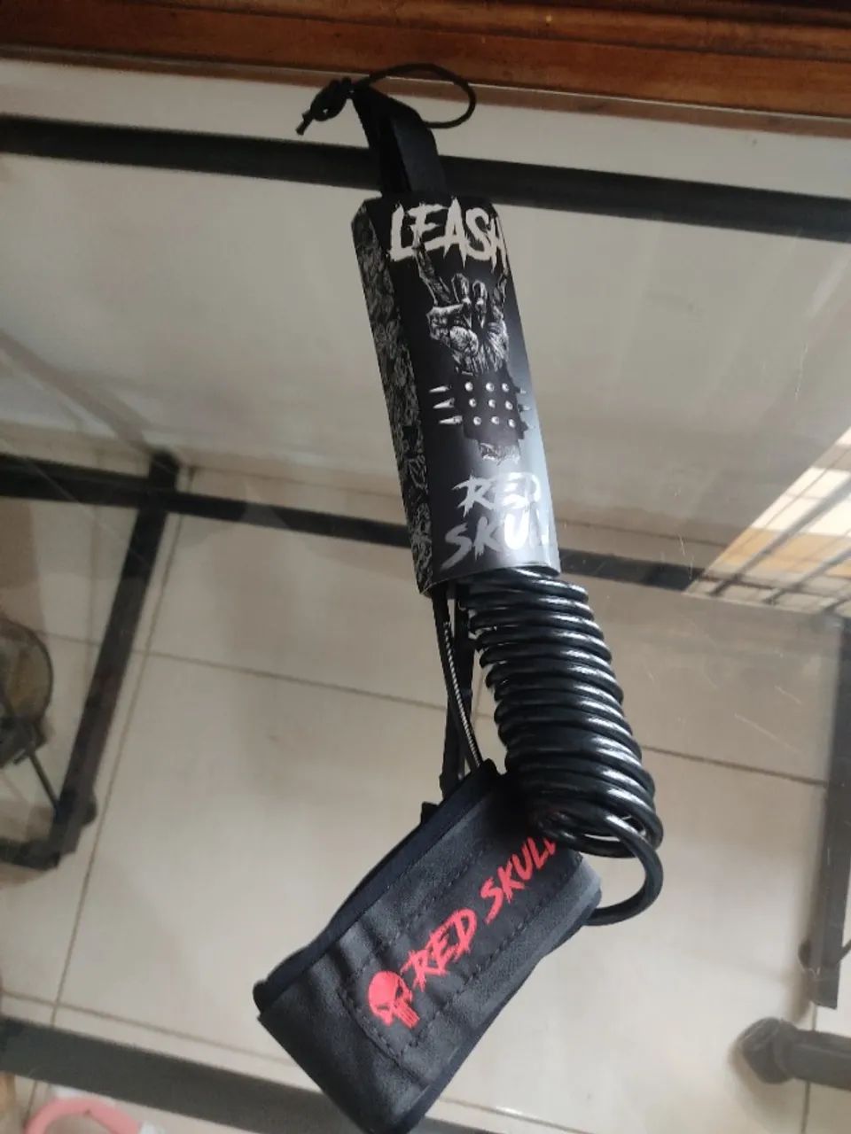 Leash - Cordinha - Stand up Paddle - Red Skull