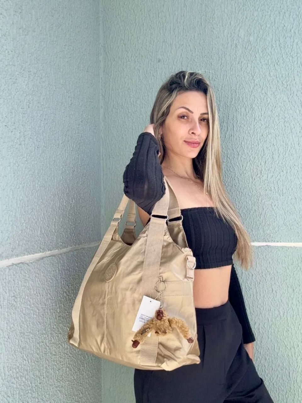 Bolsa Kipling Grande Premium - Espaçosa, Moderna e Versátil - Foto 5