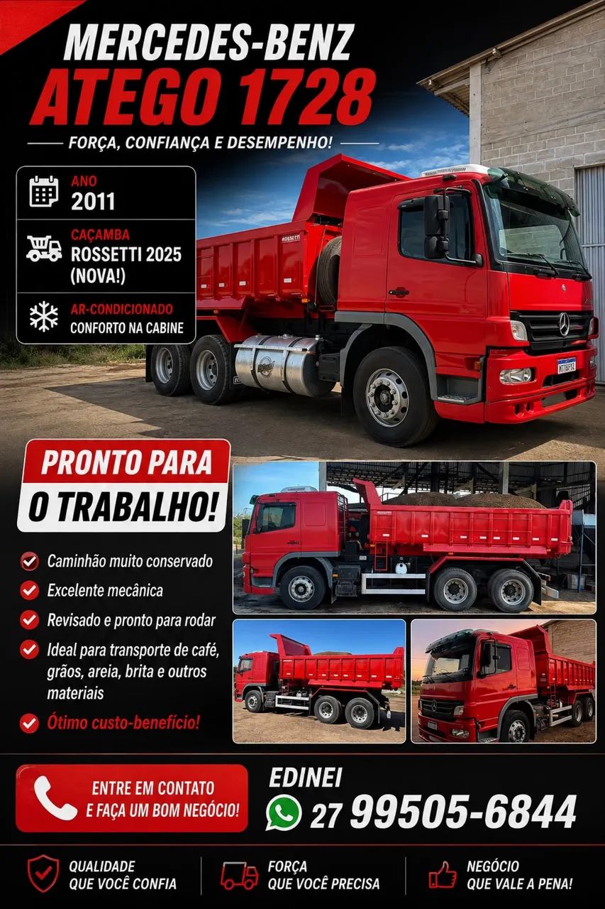 Mercedes 1728 ano 2011 - Foto 2