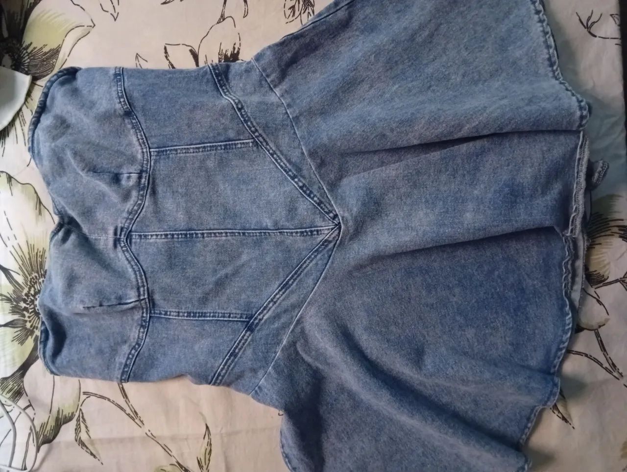 Vestido jeans curto  - Foto 2