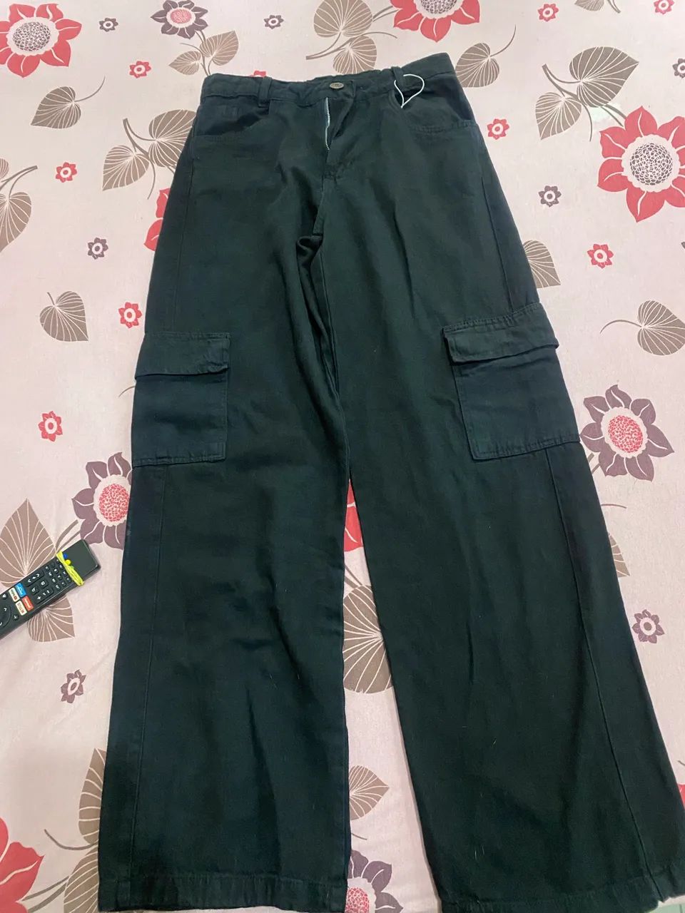 Calça Jean preta  - Foto 2
