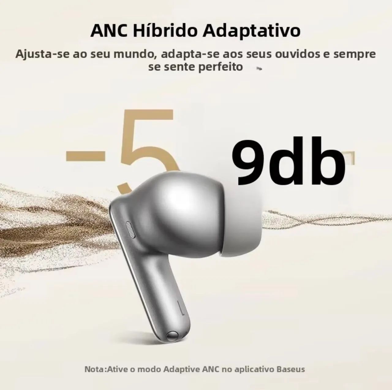 Fones Bluetooth Baseus Bowie MP1 AN (Novos) C - Foto 4