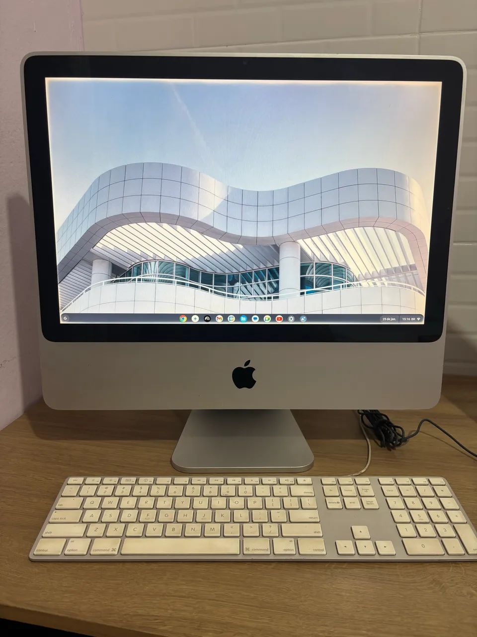 Imac 20? Apple (A1224) com ChromeOS Flex - 4GB RAM / 500GB ARMAZENAMENTO - Foto 4