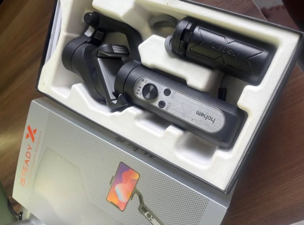 Gimbal Hohem iSteady X - Estabilizador 3 Eixos para Smartphone