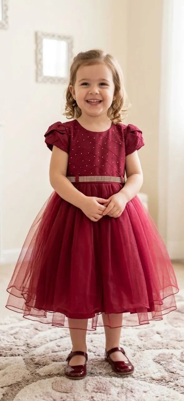 Vestido infantil para festas. - Foto 2