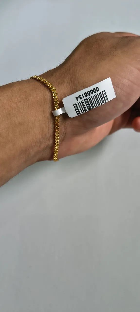 Pulseira banhado ouro 18K  - Foto 2
