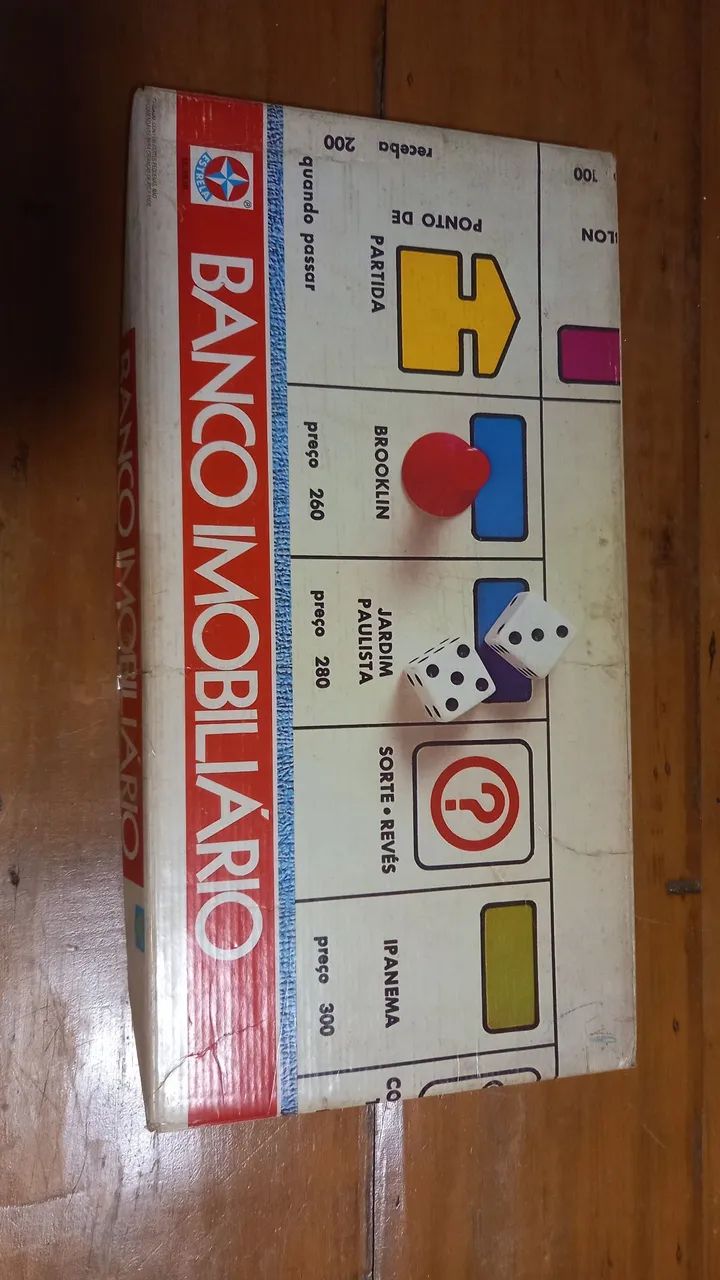 ANOS 80!!! BANCO IMOBILIÁRIO original Estrela