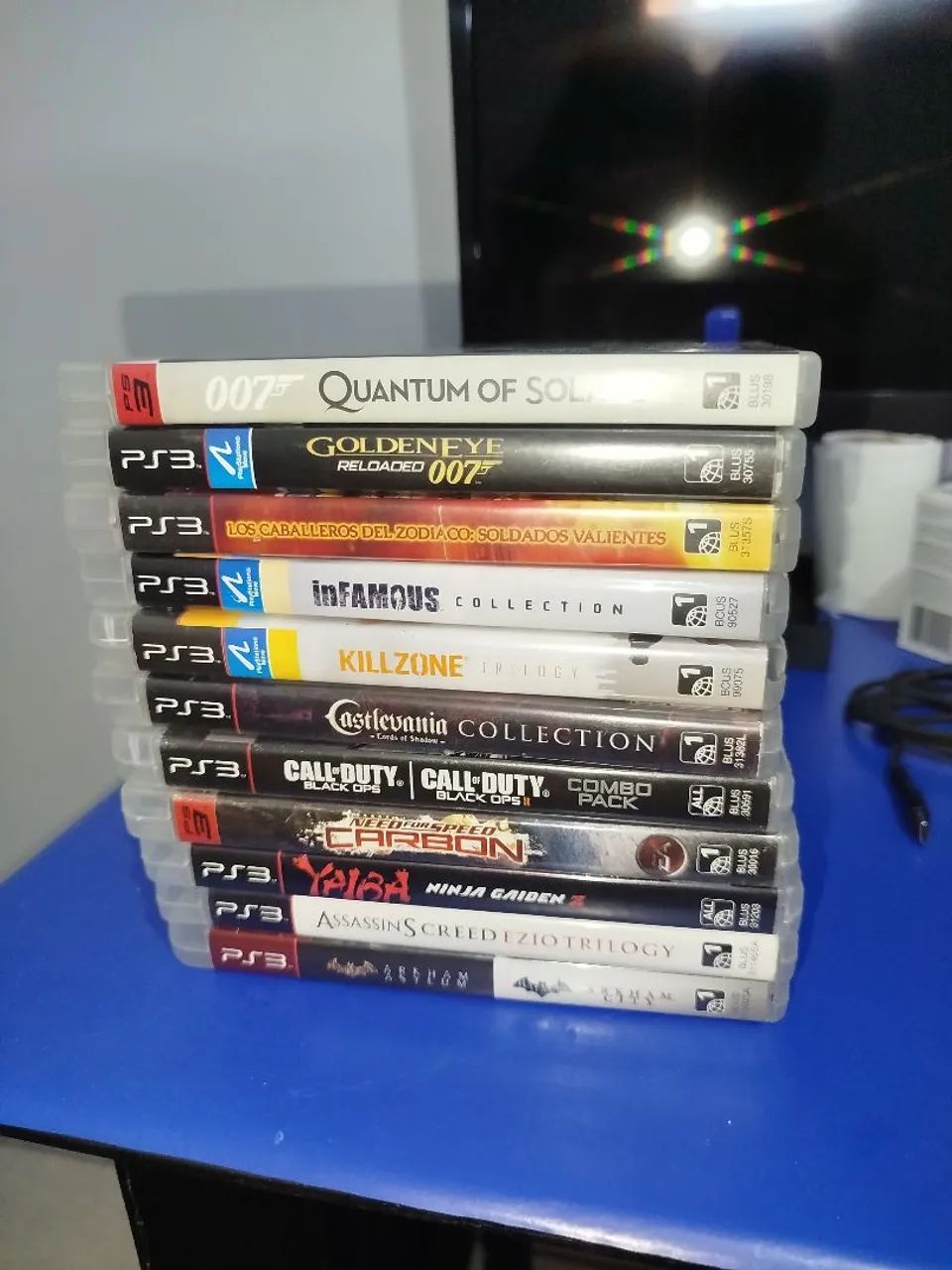 Lote de jogos ps3