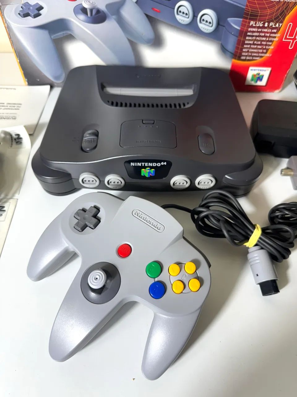 Nintendo 64 americano impecável  - Foto 5