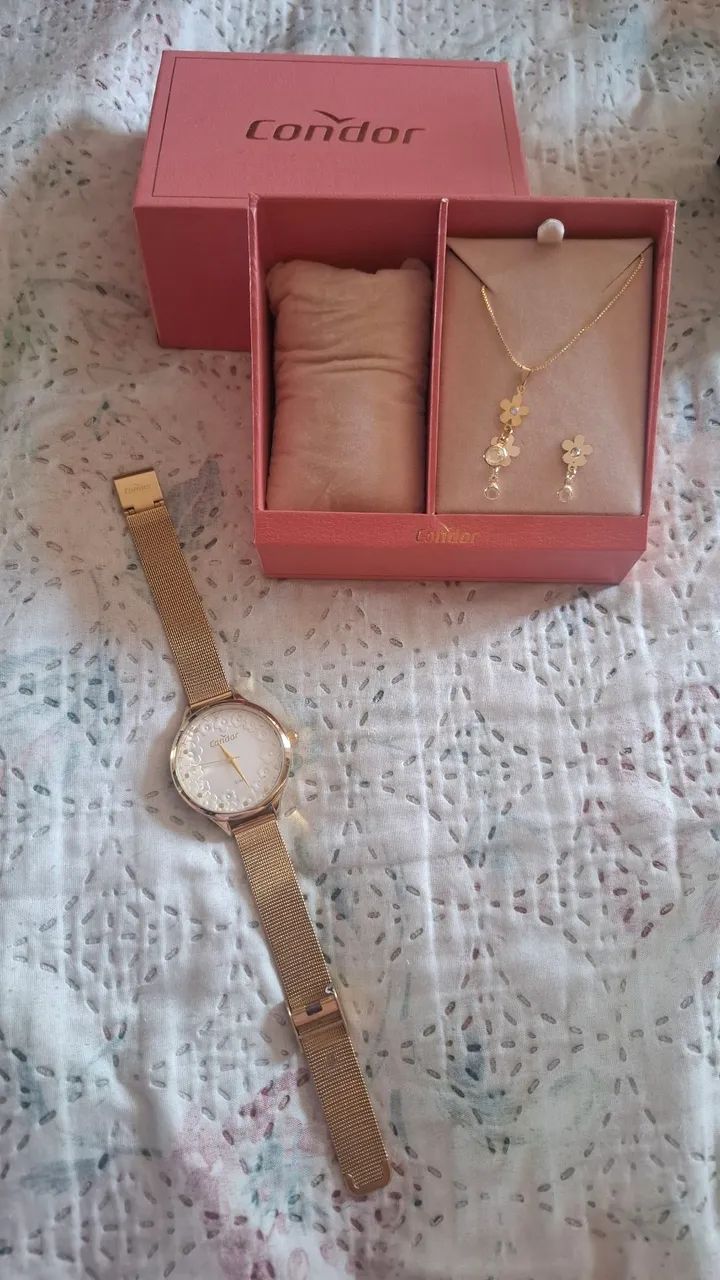Relógio dourado - Foto 3