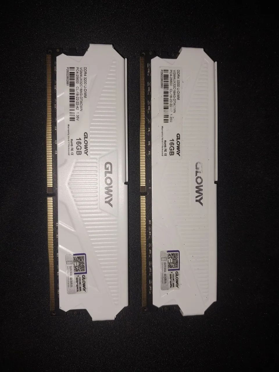 Memória Ram Gloway 2x16G 3200MHz (Aceito troca em DDR5)