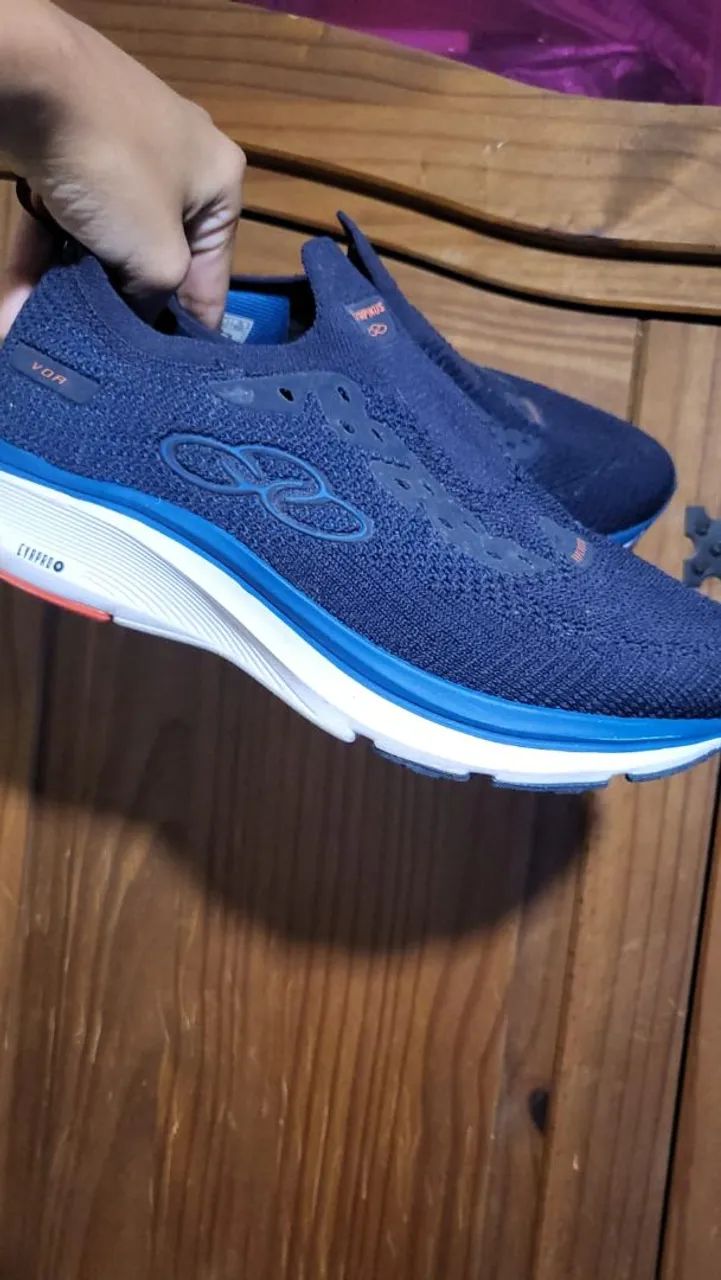 Tênis Running Adulto Voa Olympikus Azul