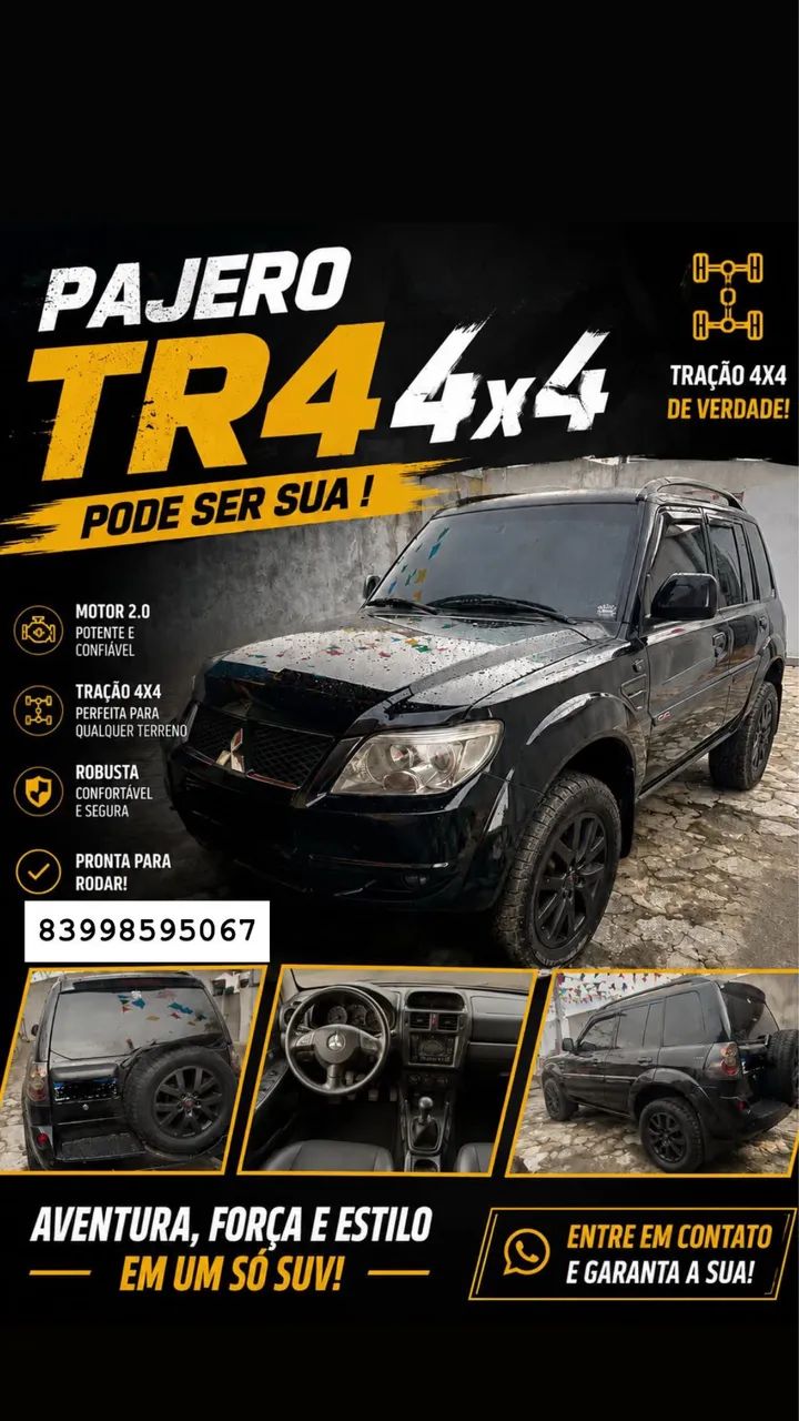 Mitsubishi Pajero Pajero TR4 2.0/ 2.0 Flex 16V 4x4 Mec. 2010