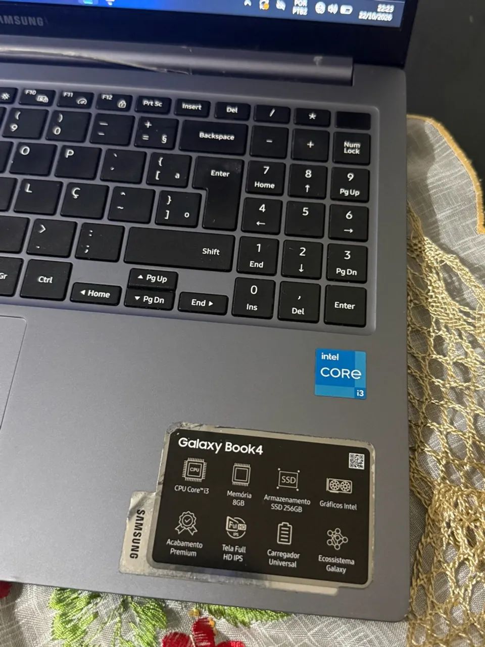 Notebook Samsung Galaxy Book4 Intel Core i3 8GB 256GB SSD  - Foto 2