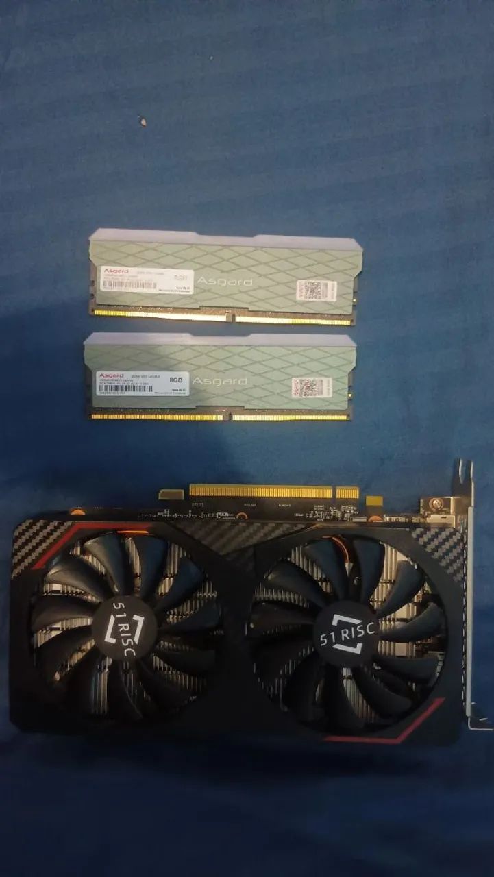 Quero trocar esses dois itens e uma placa mais potente 
