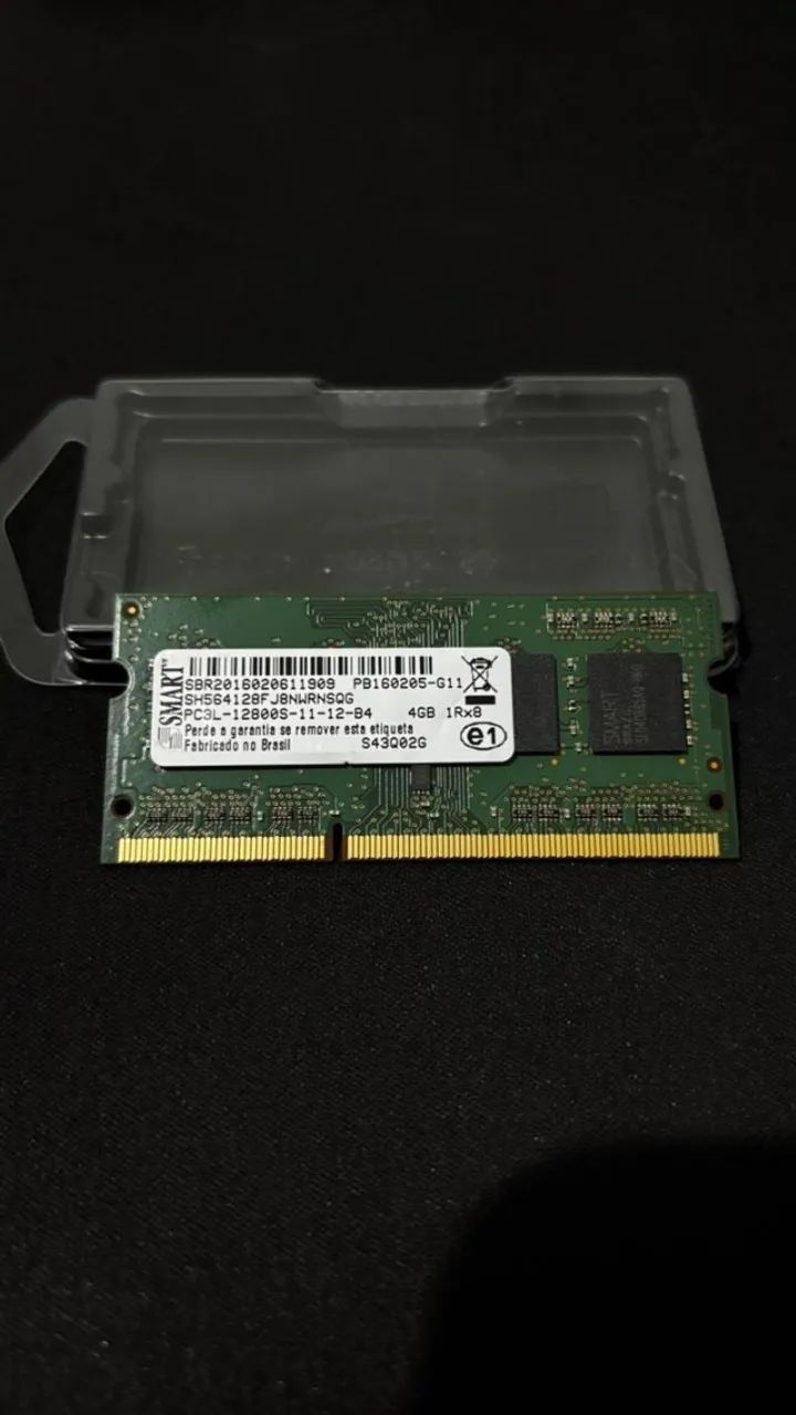 Memória RAM DDR3 - 4GB (1x 4GB)