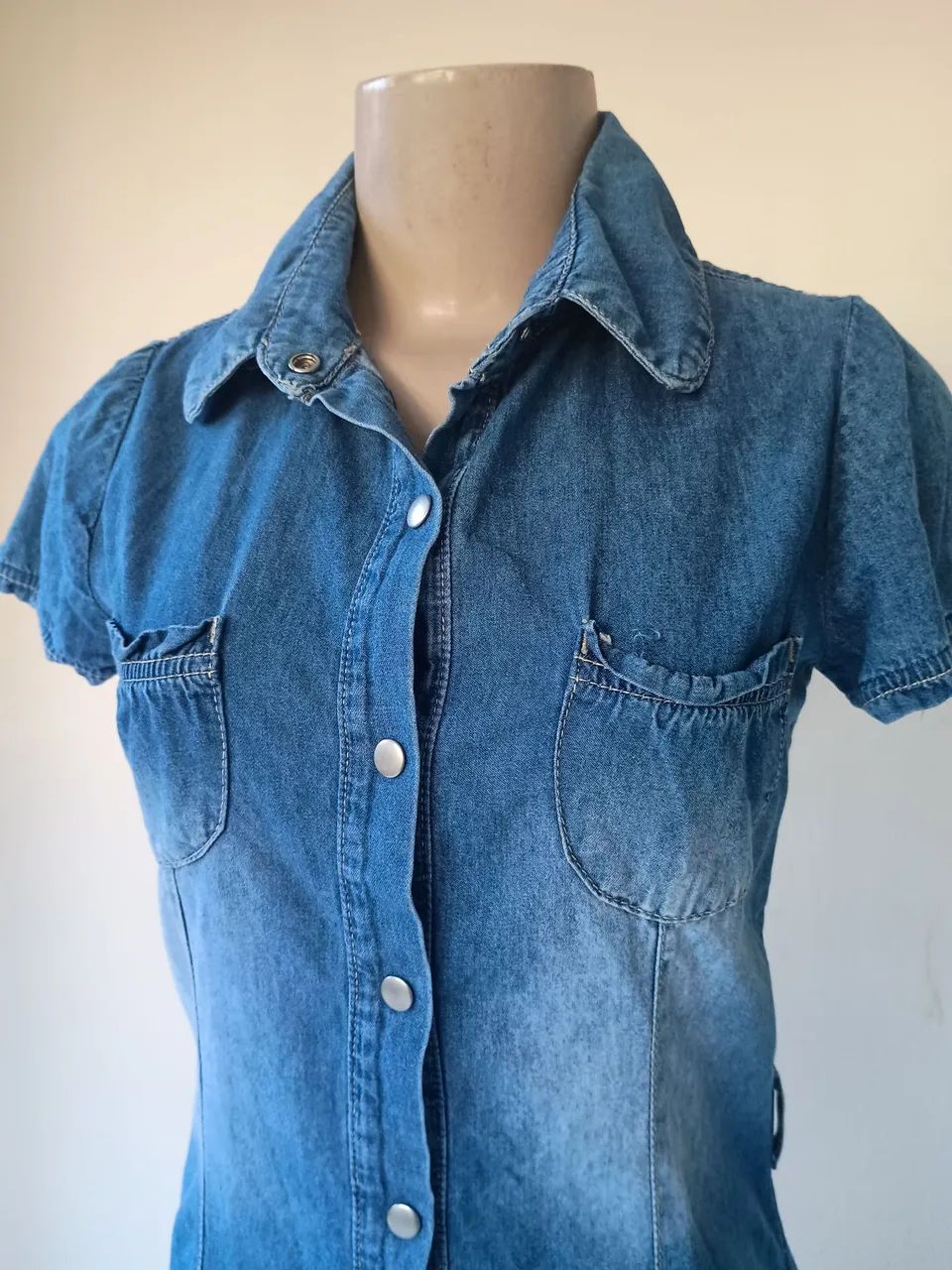 Blusas jeans feminina  - Foto 2