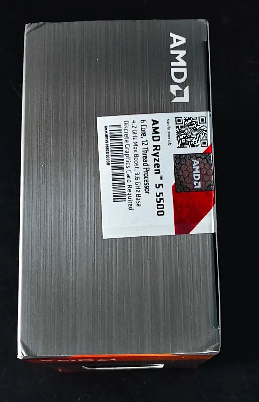 PROCESSADOR AMD RYZEN 5 5500 - 6 CORES / 12 THREADS - Foto 2