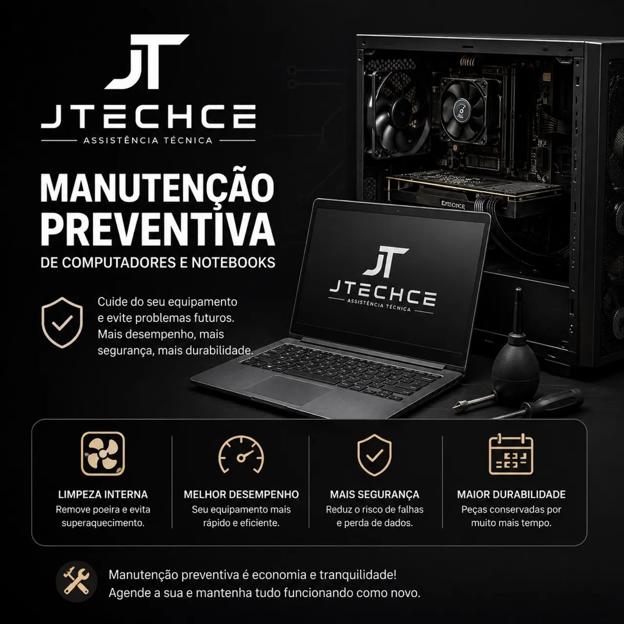     ? Conserto de Notebook e Computador em Fortaleza | Formatação e Manutenção - Foto 3