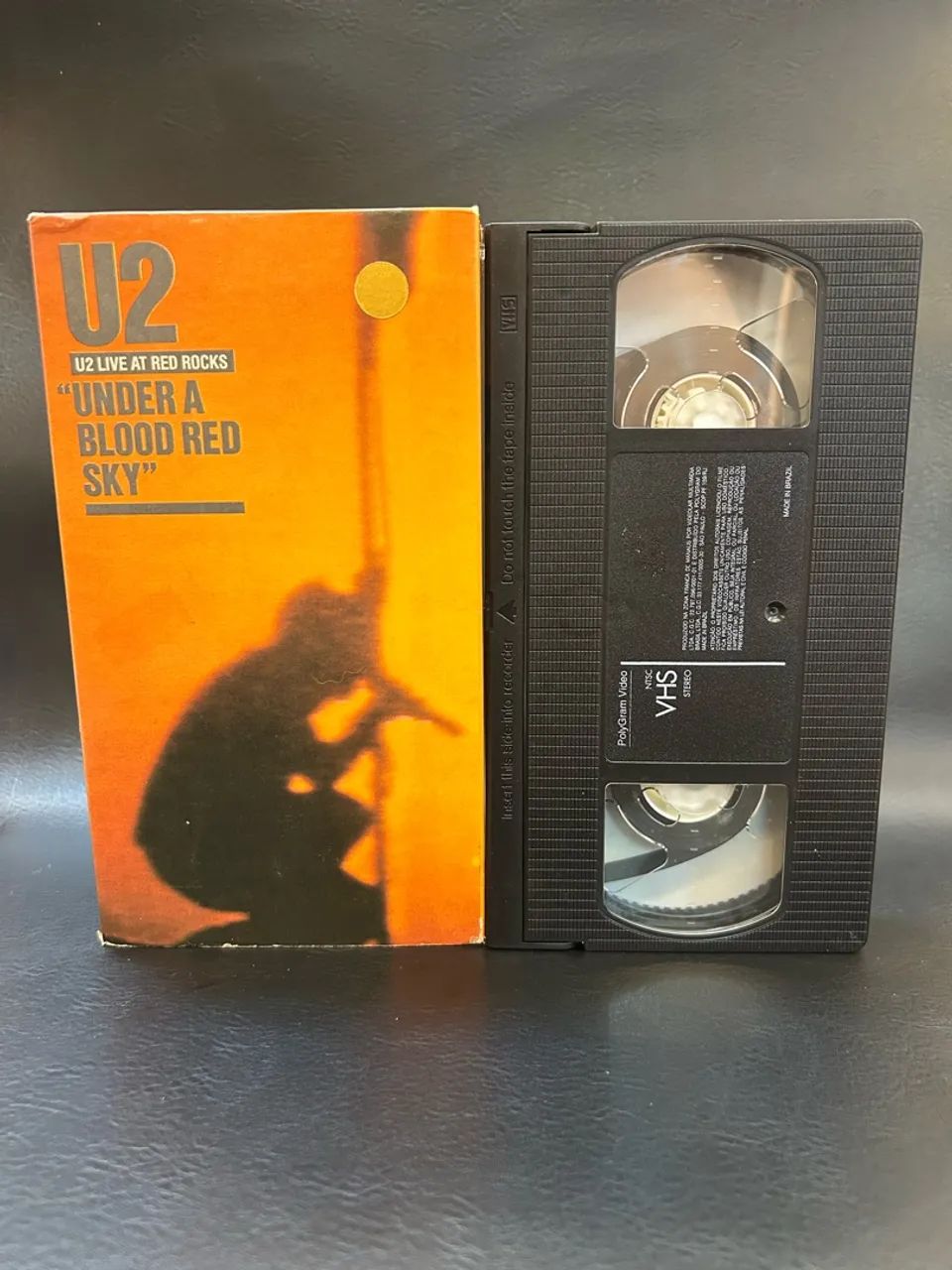 Fita Vhs U2 Live At Red Rocks Com Acrílico - Foto 3