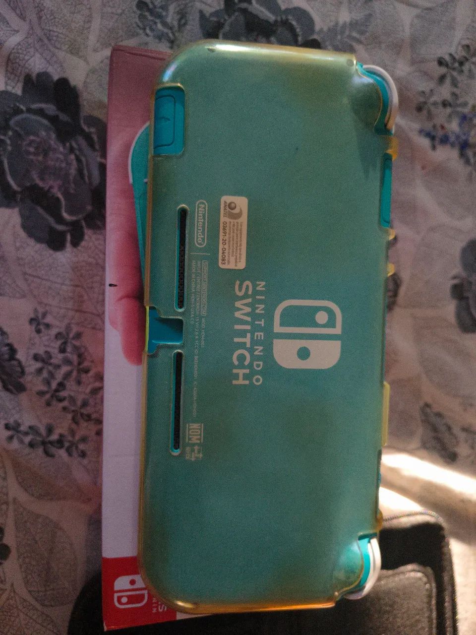 Nintendo Switch Lite Turquesa Desbloqueado + SD 512GB + Caixa e Acessórios - Foto 3