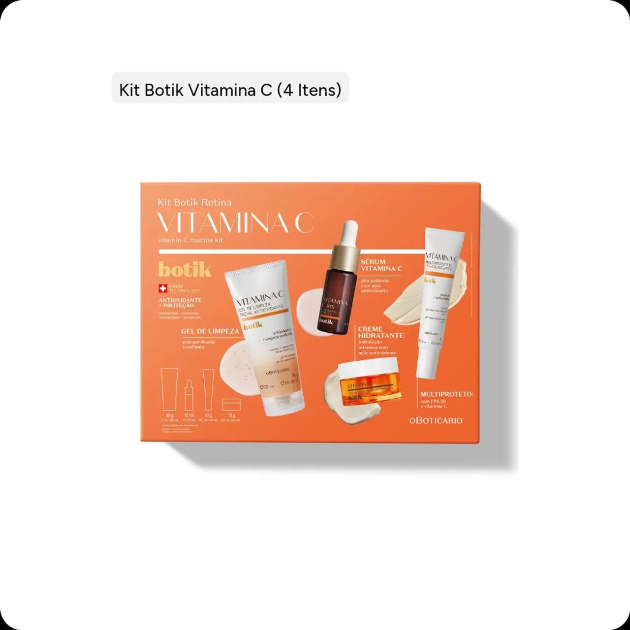Kit Botik Rotina Vitamina C ?