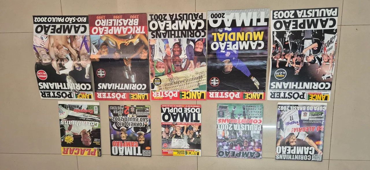 Posters Corinthians sem uso - Foto 2