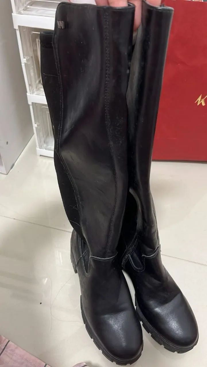 Bota cano alto 
