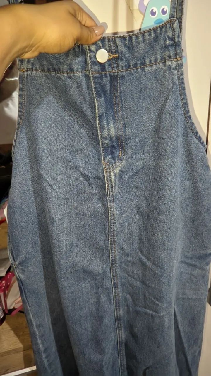 Vestido depim jeans  - Foto 5