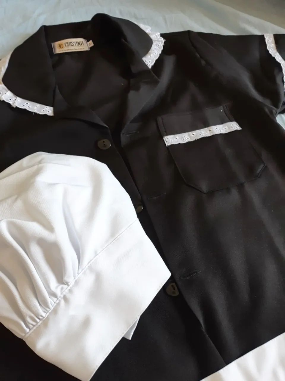 Uniforme babá - copeira - camareira - doméstica - Foto 2