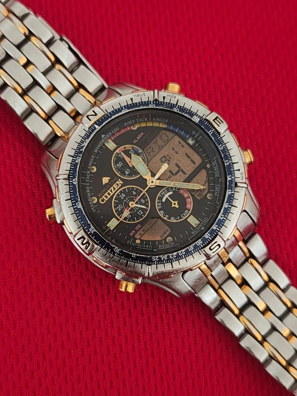 Relogio Citizen C320 Navisurf Detalhe - Foto 2