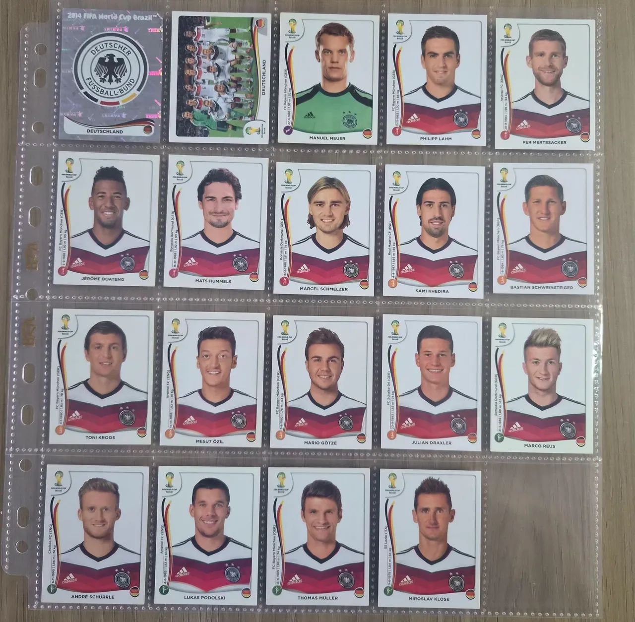 Copa 2014 - Seleção campeã alemanha 2014 