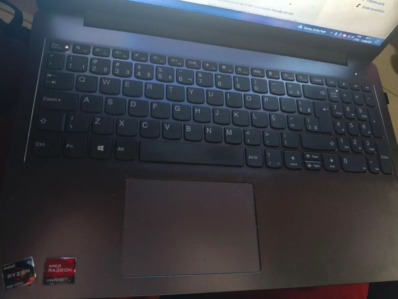 Notebook Lenovo Ideapad impecável - Foto 2