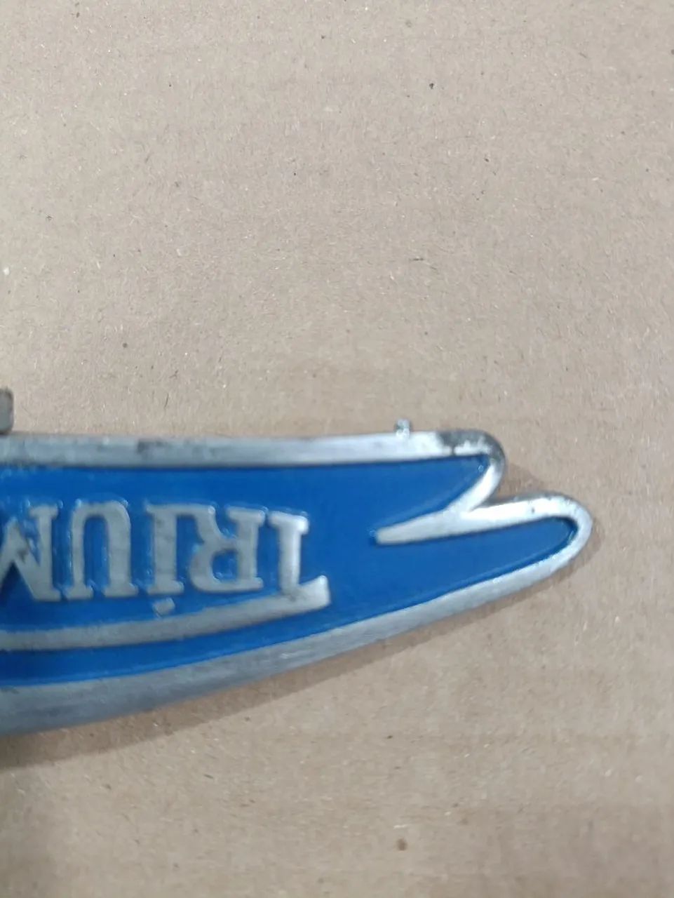 Emblema Triumph Antigo Original  - Foto 4