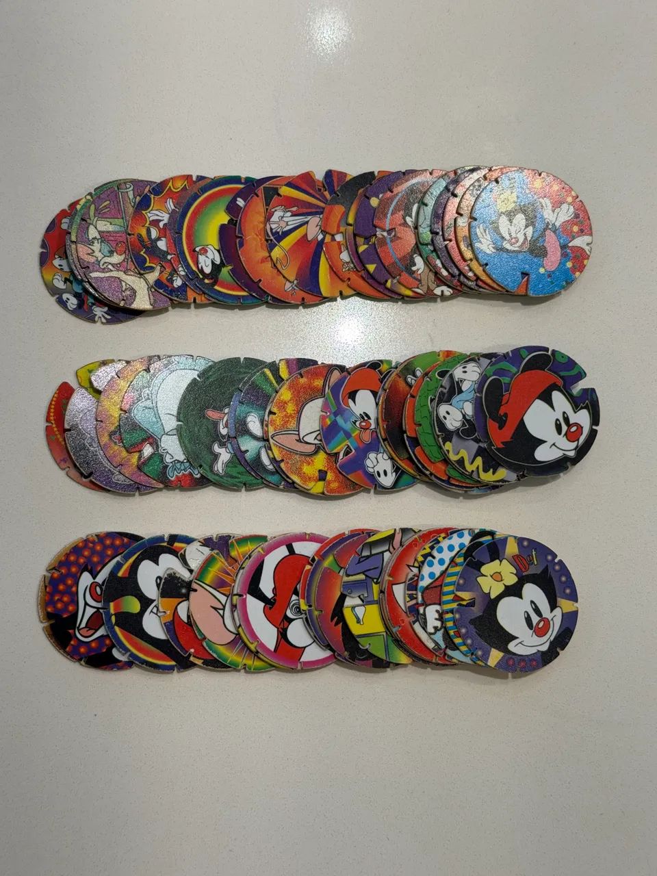 Tazos Coleção Animaniacs Arma e Voa Completa - Elma chips -  - Foto 4
