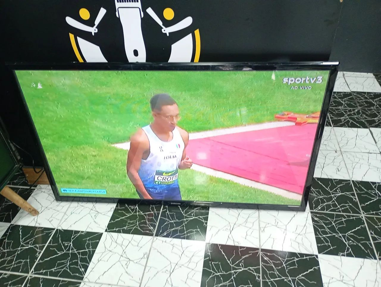 Vendo tv Samsung 55 polegadas top de linha em estado de nova obs não e smartv R$ 950,00 - Foto 3