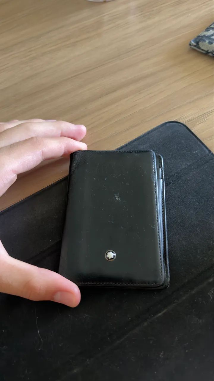Carteira Montblanc usada 