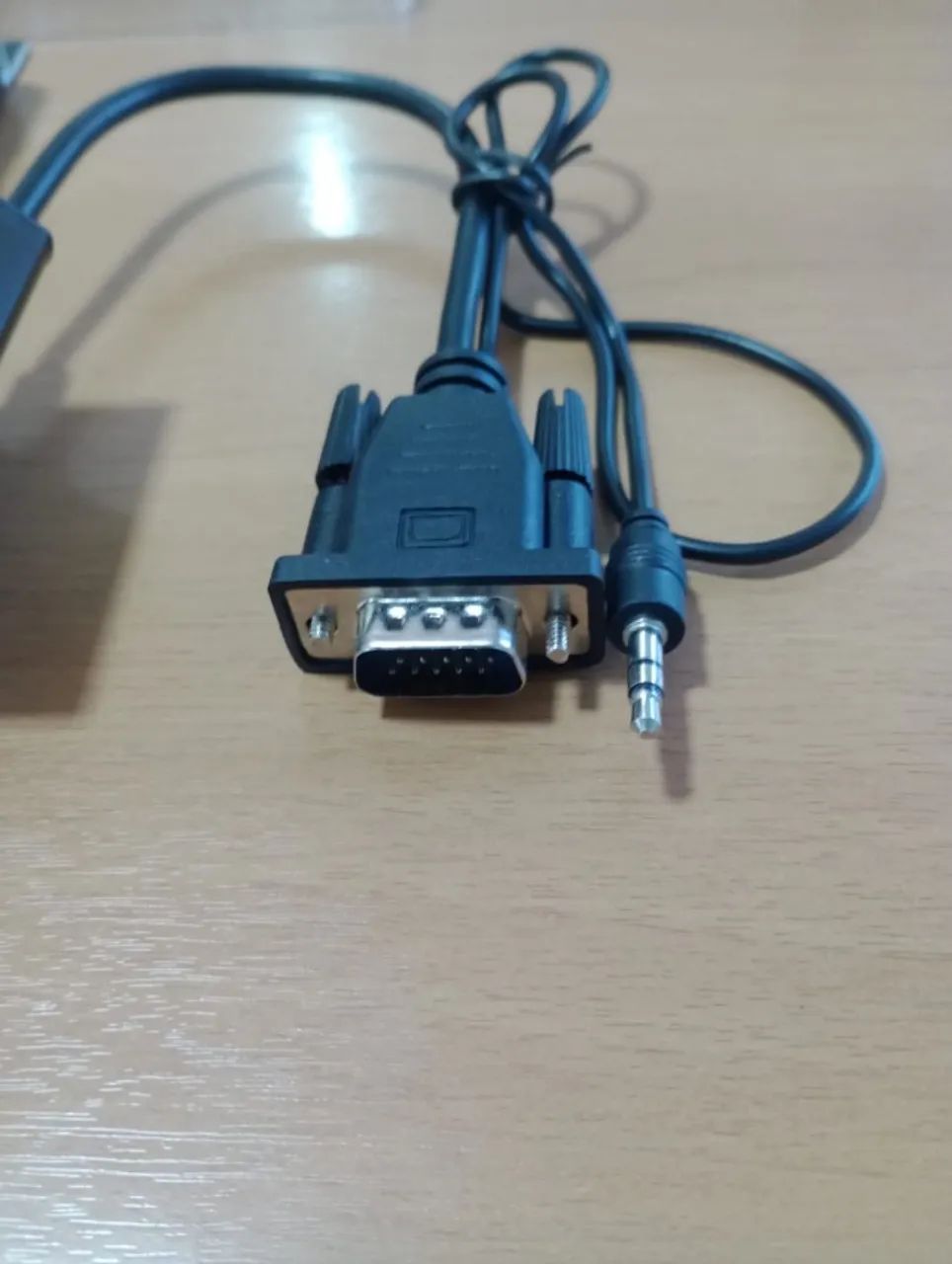 Adaptador VGA PARA HDMI com Áudio + USB - Entrega Grátis em Campo Grande MS - Foto 3