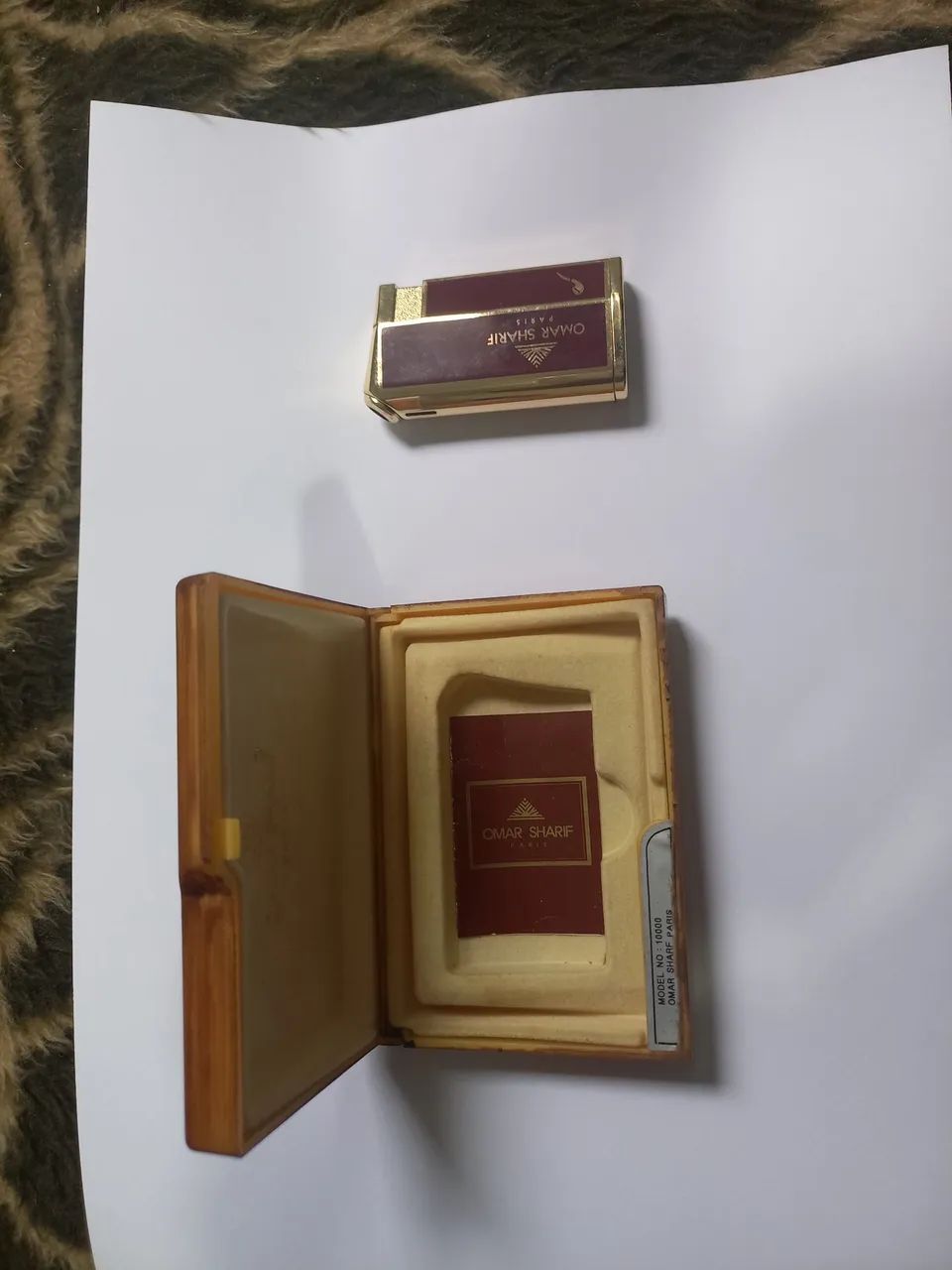 Isqueiro Omar Sharif mod 1000 vintage  - Foto 2